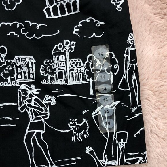 Austin Clothing Co black side zip city print short - Picture 2 of 5